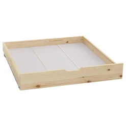 Cama MONTESSORI natural com 2 gavetas