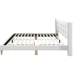 Cama PEARL bege 174x210cm