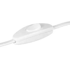 Candeeiro de mesa BAHIA branco com tripé em bambu