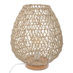 Candeeiro de mesa ETEL bege 35,5cm