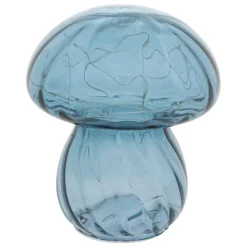 Candeeiro de mesa MALU azul em vidro