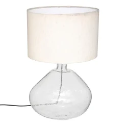 Candeeiro de mesa melly de vidro