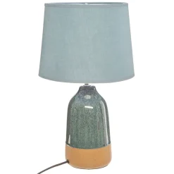 Candeeiro De Mesa Pietra Azul 43cm
