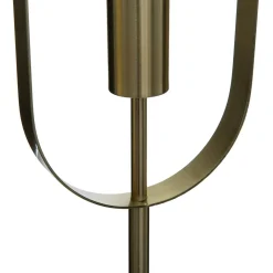 Candeeiro de pé EDI dourado 155cm