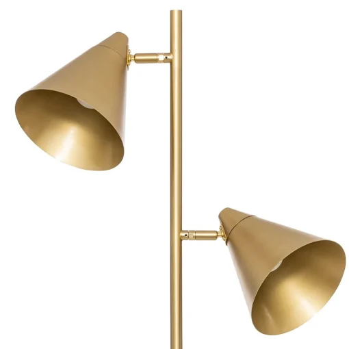 Candeeiro de pé ROSIE dourado 160cm