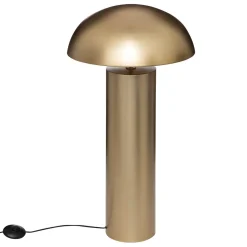 Candeeiro de pé ULYSSE dourado em metal 97cm