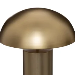 Candeeiro de pé ULYSSE dourado em metal 97cm
