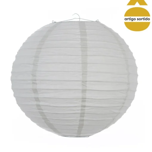 Candeeiro de teto em papel arroz 35cm
