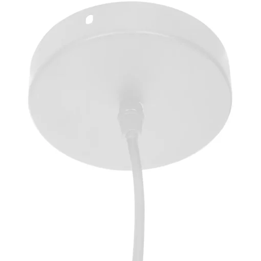 Candeeiro de teto FOLK bege em corda 58cm