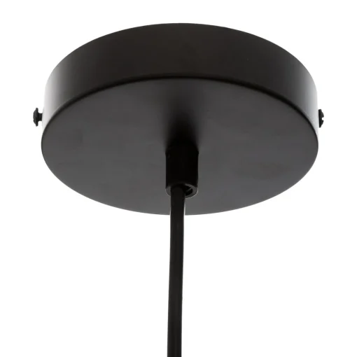 Candeeiro de teto GALT em metal preto