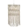 Candeeiro De Teto Macramé 30cm