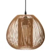 Candeeiro de teto NODA em metal ocre