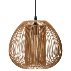 Candeeiro de teto NODA em metal ocre