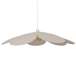 Candeeiro de teto PETALA bege 100cm
