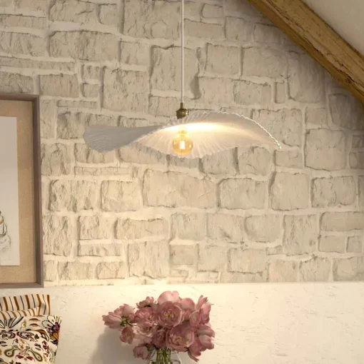 Candeeiro de teto TEHANI branco 57cm