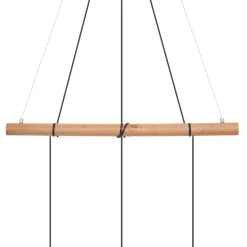Candeeiro de teto TIMMY preto 150x70cm