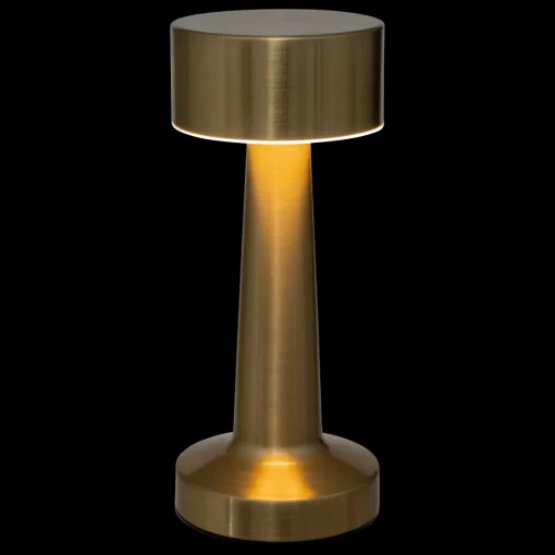 Candeeiro Exterior USB Halto Inox Dourado