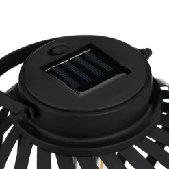 Candeeiro SOLAR preto