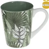 Caneca de cerâmica folhas JUNGLE 30cl