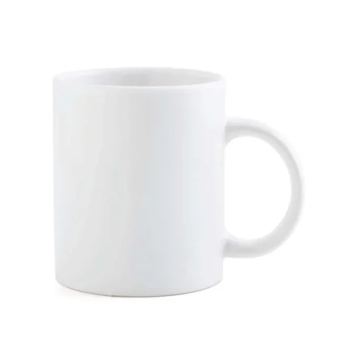 Caneca em cerâmica branca