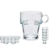 Caneca em vidro empilhável 26cl