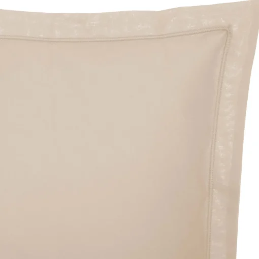 Capa bege para almofada 50x70cm