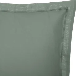 Capa verde para almofada 63x63cm