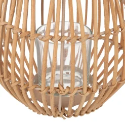 Castiçal CARAVANE bege em rattan