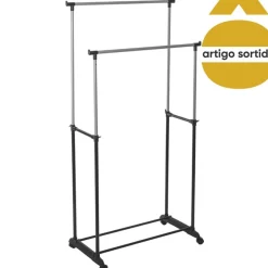 Cavalete de dupla barra regulável 160cm
