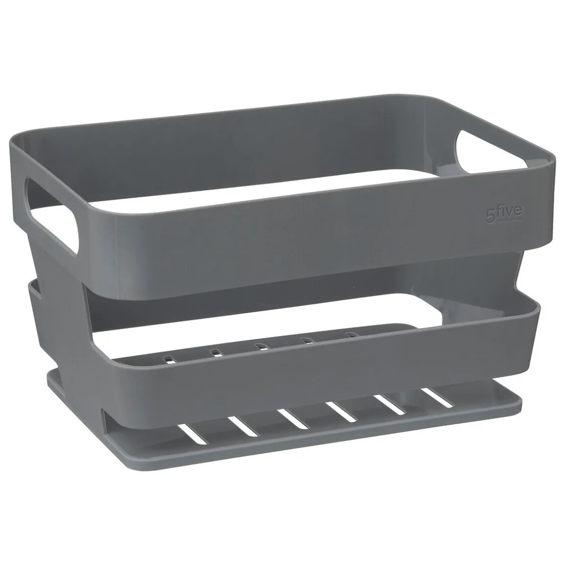 Cesto arrumação wc cinza