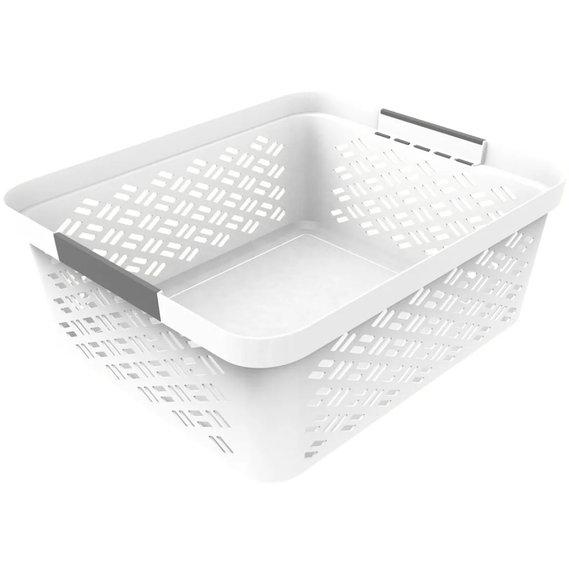 Cesto de arrumação com pega grande