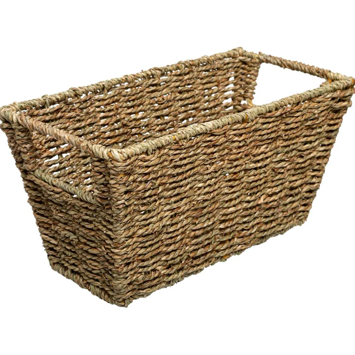 Cesto de arrumação corda seagrass