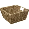 Cesto de arrumação corda seagrass
