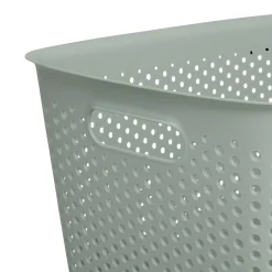 Cesto de arrumação TILA verde 17l