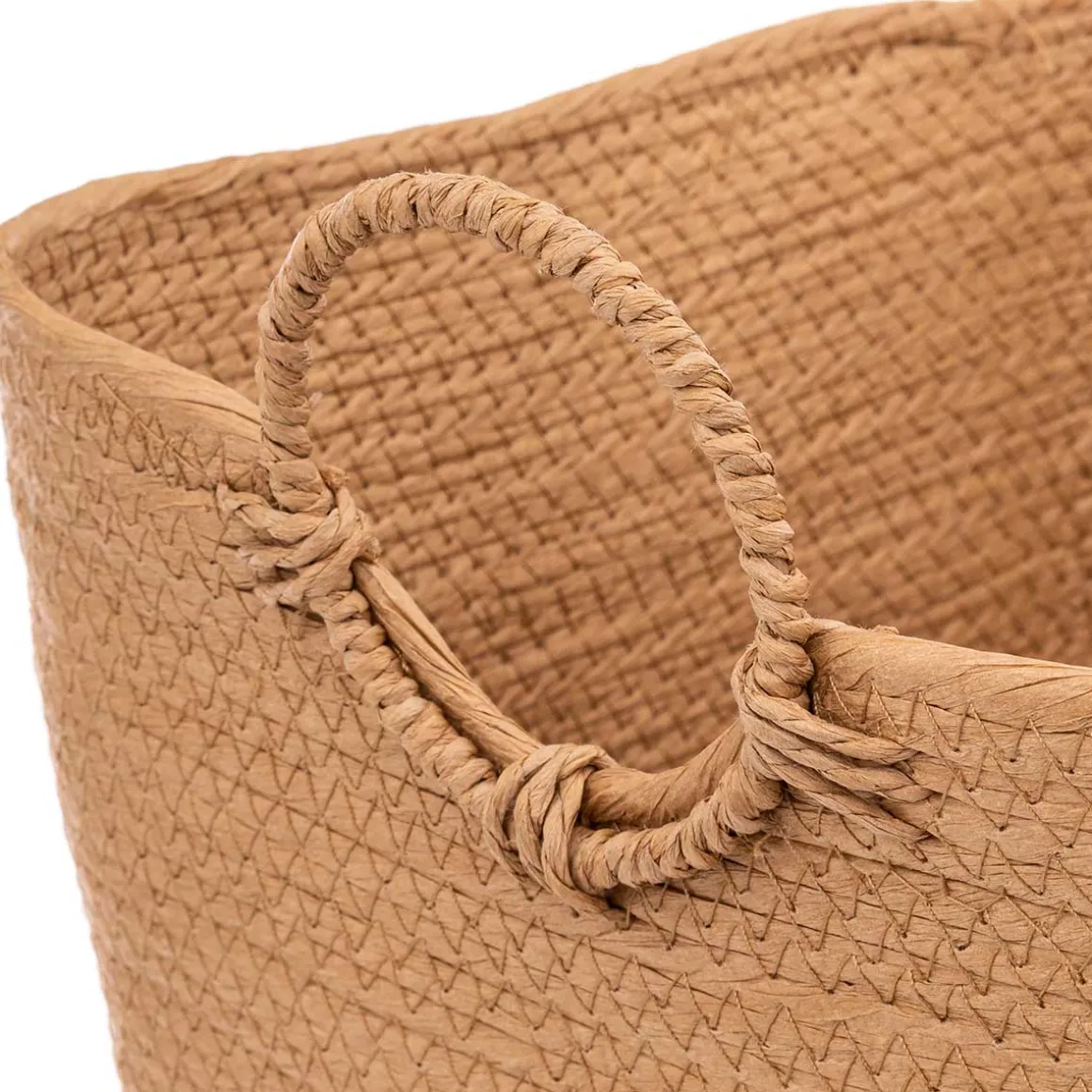 Cesto de arrumação wc SOLAR ocre 29,5cm