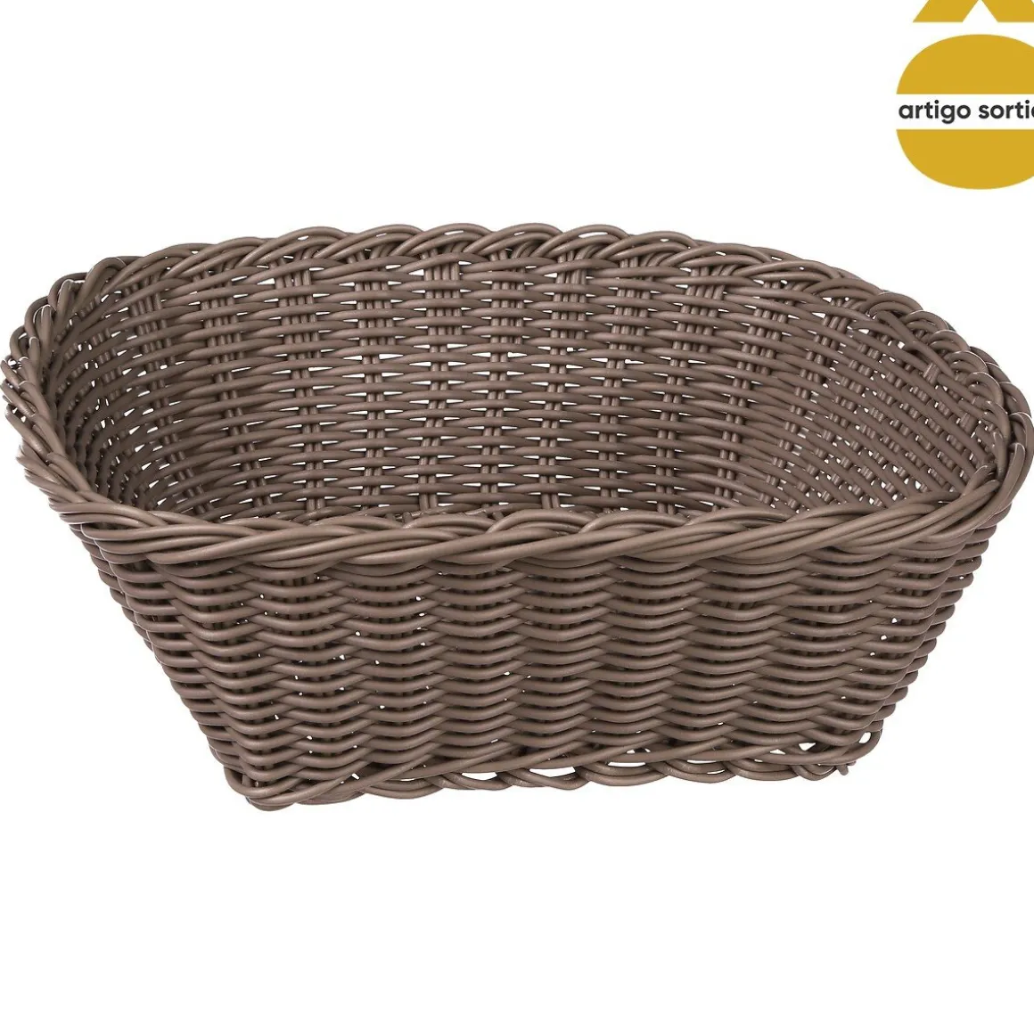 Cesto de pão quadrado 8x23x23cm