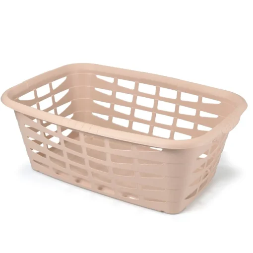 Cesto de roupa bege 40l