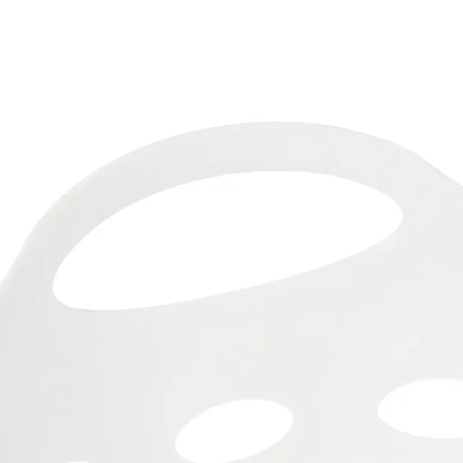 Cesto de roupa branco 28l