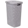 Cesto de roupa com tampa 60l