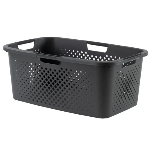 Cesto de roupa PIXEL cinza 40l