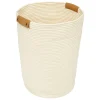 Cesto de roupa wc bege DUO 80l