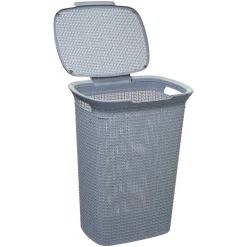 Cesto de roupa wc SCANDI MODE cinza 57l
