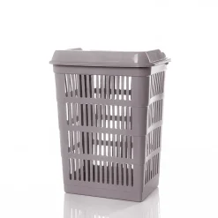 Cesto de roupa wc taupe SAND com tampa