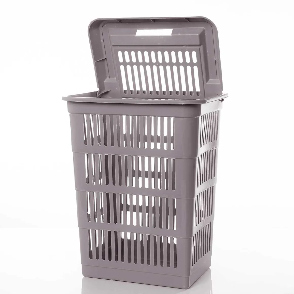 Cesto de roupa wc taupe SAND com tampa