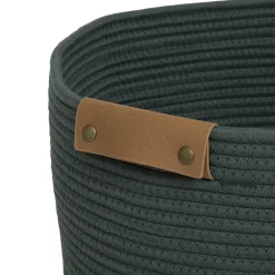 Cesto de roupa wc verde DUO 80l
