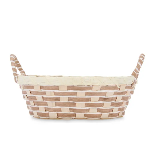 Cesto para pão redondo com asas 23cm