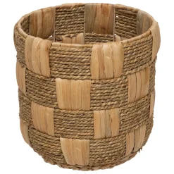 Cesto redondo NADI castanho em juta 30cm