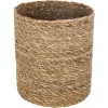 Cesto seagrass natural 27x27cm