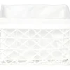 Cesto WC Branco Forrado 18x21cm