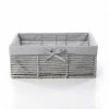 Cesto wc cinza 27x39cm